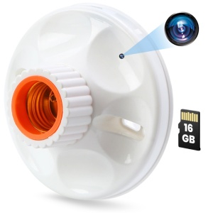 iUni SB1 E27 iUni SB1, Wi-Fi, 16 GB, Full HD, czujnik ruchu, montaż ścienny/sufitowy - Img 1