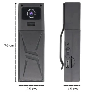 Kamera ciała iUni M7, Wi-Fi, 32GB, Oglądanie w rozdzielczości 4K, Podgląd na żywo w telefonie - Img 12