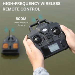 Łódka Zanętowa iUni V700, 2 Pojemnikami, Pojemność 1.5 kg, 500m, 18000mAh, 5.4km/h, Zdalne sterowanie 2.4GHz - Img 2