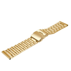 Pasek do zegarka Smartwatch Garmin Fenix 7X / 6X / 5X Plus / 5X / 5X / 3 HR / 3, 26 mm Stal nierdzewna iUni Gold - Img 2