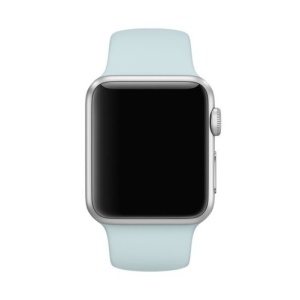 Pasek iUni kompatybilny z Apple Watch Ultra/SE/8/7/6/5/5/4/3/2/1, 44 mm, silikonowy, turkusowy - Img 3