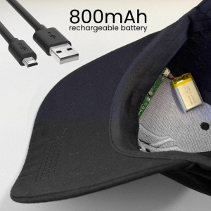Sapca iUni iUni H15 Mini kamera, Wi-Fi, 16GB, Full HD, podgląd na żywo w telefonie - Img 6
