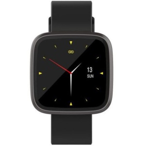 Smartwatch iUni H5, ekran dotykowy, Bluetooth, powiadomienia, krokomierz, czarny - Img 3