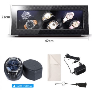 Automatyczna nakręcarka do zegarków Watch Winder 6 Carbon iUni, Watch Winder 6 Carbon - Img 4