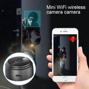 iUni A9 Mini kamera szpiegowska iUni A9, Wi-Fi, 8 GB, VGA 480P, audio-wideo, noktowizor - Img 5
