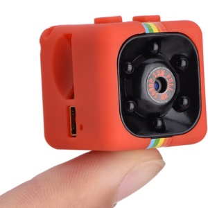 iUni SQ11 Mini kamera szpiegowska iUni SQ11, Full HD 1080p, audio-wideo, noktowizor, czerwona