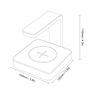 Ładowarka bezprzewodowa Fast Charge 10 W z funkcją czyszczenia UV-C iUni X15 - Img 12