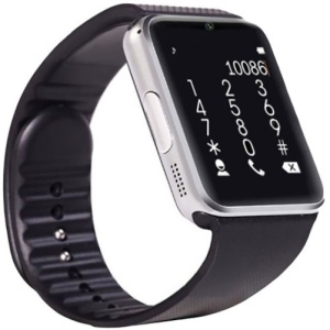 Smartwatch iUni GT08s Plus z telefonem, BT, 1,54 cala, srebrny - Img 6