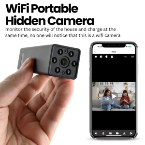 Ukryta Kamera w Powerbanku iUni W25, Wi-Fi, Noktowizor, Full HD, Gniazdo na Kartę microSD - Img 2