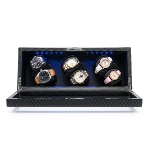 Automatyczna nakręcarka do zegarków iUni, Watch Winder 6 Carbon - Img 2