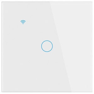 Inteligentny przełącznik dotykowy iUni 1F, Wi-Fi, zabezpieczony szkłem, LED - Img 8