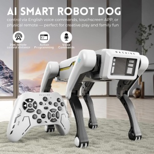 iUni 8002 Inteligentny Robot Pies, Zdalne Sterowanie, Aplikacja, Polecenia Głosowe, Programowalny, Ponad 25 Interaktywnych Funkcji, Taniec, Historie, Muzyka - Img 10