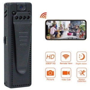 Kamera ciała iUni M8 Plus, 32GB, Wi-Fi, Noktowizor, Obiektyw Obrotowy 90° - Img 3