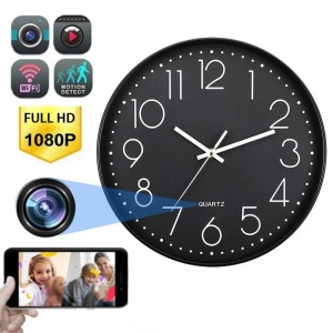 Kamera szpiegowska iUni W31 z zegarem ściennym, 8 GB, Wi-Fi, Full HD, czujnik ruchu - Img 4