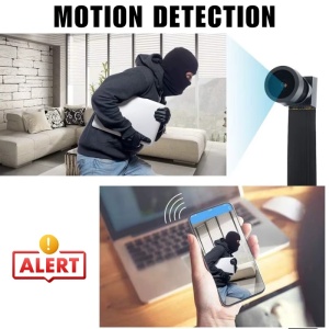 Kamery szpiegowskiej moduł iUni IP10, Wi-Fi, Full HD, Szeroki kąt, Czujnik ruchu - Img 5