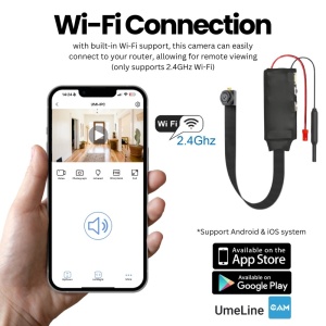 Mała kamera iUni IP40, Wi-Fi, 32 GB, podgląd na żywo w telefonie - Img 6