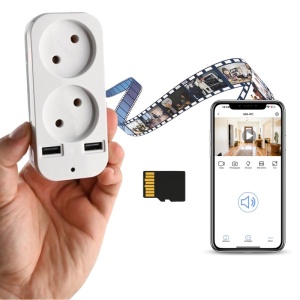 Mini Camera Adaptor dublu iUni AD1, Wi-Fi, 32GB, Full HD, Vizualizare Live pe telefon - Img 6