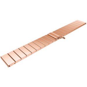 Pasek do smartwatcha Samsung Galaxy Watch 4, Watch 4 Classic, Gear S2, iUni 20 mm Bransoletka z ogniwami ze stali nierdzewnej w kolorze różowego złota - Img 3