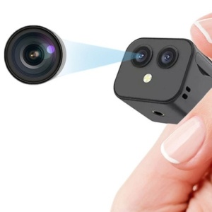 Kamera szpiegowska iUni D3 z podwójnym obiektywem, 16 GB, Wi-Fi, 4K, 170 stopni, czujnik ruchu - Img 2