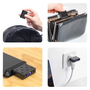 Kamera szpiegowska iUni W12, Wi-Fi, Full HD, czujnik ruchu, alarm, audio-wideo - Img 8