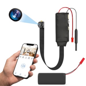 Mała kamera iUni IP40, Wi-Fi, Gniazdo na kartę MicroSD, podgląd na żywo w telefonie