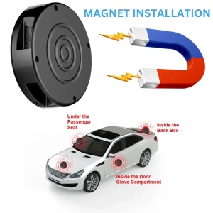 Mini lokalizator GPS iUni L6 iUni L6 z mikrofonem szpiegowskim GSM, 4G, śledzeniem i namierzaniem GPS, uchwytem magnetycznym - Img 4