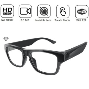 Okulary z kamerą szpiegowską iUni G5 Plus, Wi-Fi, Full HD, czujnik ruchu - Img 8