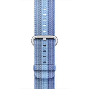 Pasek iUni kompatybilny z Apple Watch Ultra/SE/8/7/6/5/5/4/4/3/2/1, 42 mm, nylonowy, tkany, niebieski - Img 3