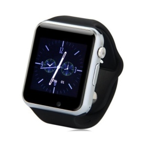 Smartwatch iUni A100i z telefonem, BT, wyświetlaczem LCD 1,54 cala, kamerą, czarny - Img 1