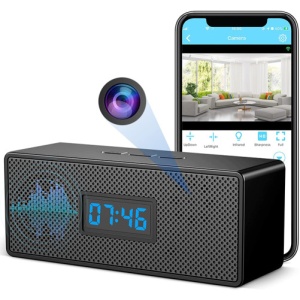 Zegar Szpiegowski z kamerą iUni IP45, Wi-Fi, Full HD, Czujnik ruchu - Img 1