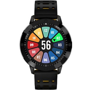Bransoletka fitness iUni CF58, wyświetlacz OLED, Bluetooth, krokomierz, monitorowanie pulsu, powiadomienia, żółta - Img 2