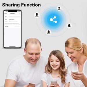 Inteligentne gniazdo iUni SS1, WiFi, 16A, monitorowanie zasilania, Smart Life / Tuya APP, kompatybilne z Alexa / Google Assistant, czarne - Img 8