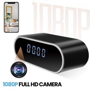 iUni iUni IP07 Mini kamera biurowa z zegarkiem, Wi-Fi, 32 GB, Full HD, 160°, tryb nocny, podgląd na żywo w telefonie - Img 6