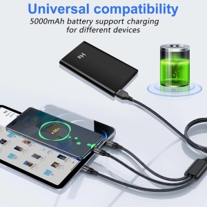 Kamera Szpiegowska w Akumulatorze Zewnętrznym iUni H8, Full HD, 5000mAh, Wi-Fi, Noktowizor, Wykrywanie ruchu - Img 9