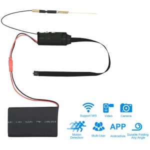 Kamery szpiegowskiej moduł iUni IP40, Wi-Fi, Full HD, P2P, Gniazdo na Kartę microSD - Img 5
