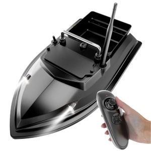 Łódka Zanętowa iUni V050, 500m, Pojemność 2kg, 5200mAh, 10km/h, Zdalne sterowanie 2.4GHz - Img 2