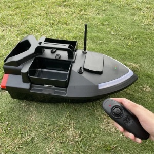 Łódka Zanętowa iUni V801, Pojemnikami, Pojemność 2kg, 500m, 12000mAh, 10km/h, Zdalne sterowanie 2.4GHz - Img 3
