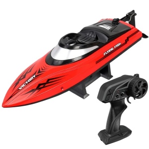 Łódź zdalnie sterowana iUni HJ811, RC Racing Speed Boat Drift, prędkość 25 km/h, 2.4GHz - Img 1