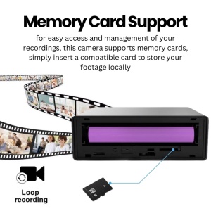Mała kamera iUni IP33, Full HD, 8GB, 150°, widok nocny, podgląd na żywo w telefonie - Img 5