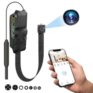 Mała kamera iUni IP75, Wi-Fi, Gniazdo na kartę MicroSD, podgląd na żywo w telefonie
