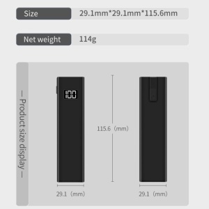 Ukryta Kamera w Powerbanku iUni W25, Wi-Fi, 8GB, Noktowizor, Full HD, 3600mAh - Img 11