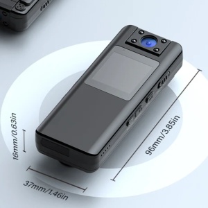 Kamera ciała iUni A22, 32GB, Rejestrator, Noktowizor, Obiektyw Obrotowy 180° - Img 12