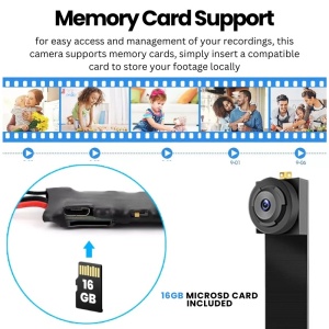 Mała kamera iUni IP40, Wi-Fi, 16 GB, podgląd na żywo w telefonie - Img 6