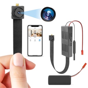 Moduł kamery szpiegowskiej iUni IP55, Wi-Fi, Full HD, Gniazdo na kartę microSD