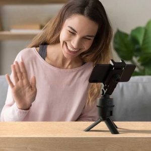 Uchwyt do selfie dla telefonu iUni S2, inteligentne automatyczne śledzenie i obrót o 270 - Img 4