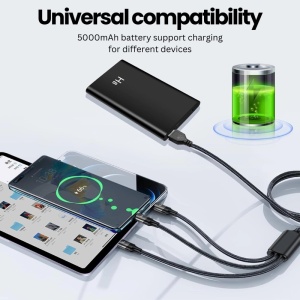 iUni H8 Mini kamera zewnętrzna z akumulatorem, Wi-Fi, 32 GB, Full HD, Night View, 5000 mAh - Img 7