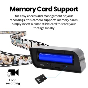 iUni IP99, Full HD, 150°, 150°, widok nocny, iUni IP99 Mini kamera biurowa z zegarem, Full HD, widok nocny, podgląd na żywo w telefonie - Img 5