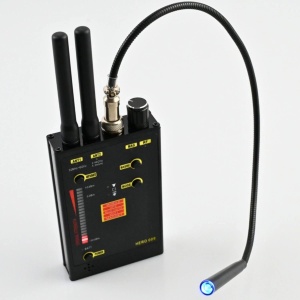 iUni RF009 Profesjonalny detektor mikrofonowy GSM 3G/4G LTE, Bluetooth i WiFi iUni RF009, detektor fal magnetycznych i elektromagnetycznych - Img 2