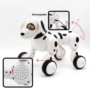 iUni Smart-Dog interaktywny mówiący robot szczeniak, zdalne sterowanie, biały - Img 7
