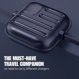 Kabel szybkiego ładowania 5 w 1, chowany, iUni B23, 100 W, szybkie ładowanie, 120 cm, USB-A/USB-C na Micro-USB, Lightning, Type-C, iPhone, Samsung, Huawei, Xiaomi, Airpods, MacBook - Img 10